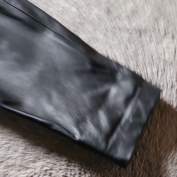 Black Leather Pants - Picture 5 of 6